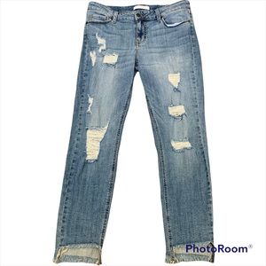 NEW Eunina Lennon low rise step hem jean. Not too skinny. Size 11 29 30